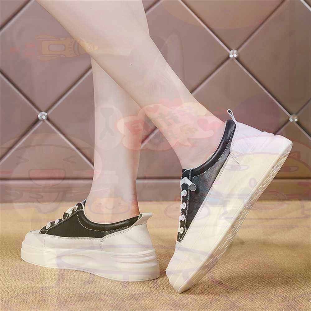 Tech Office Names - Lace-up chunky mocassins mulher skate sapatos