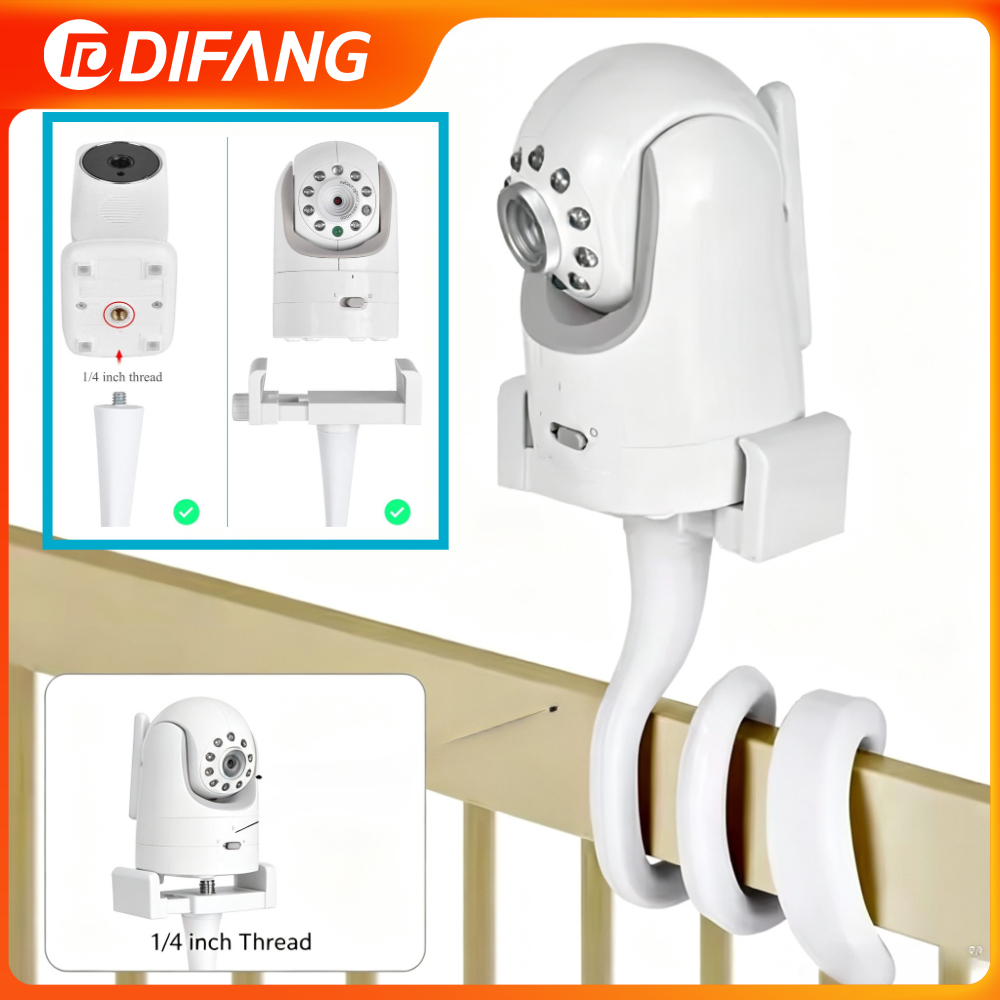 Webcam Stand Clip - Suporte universal para monitores de bebé,