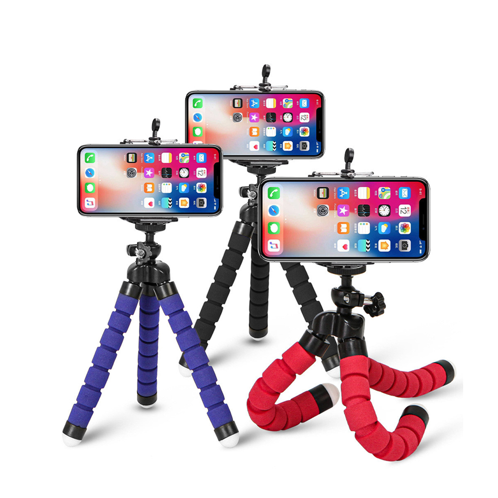 Webcam Stand Clip - Mini Tripé Universal para Fotografia, Monopé,