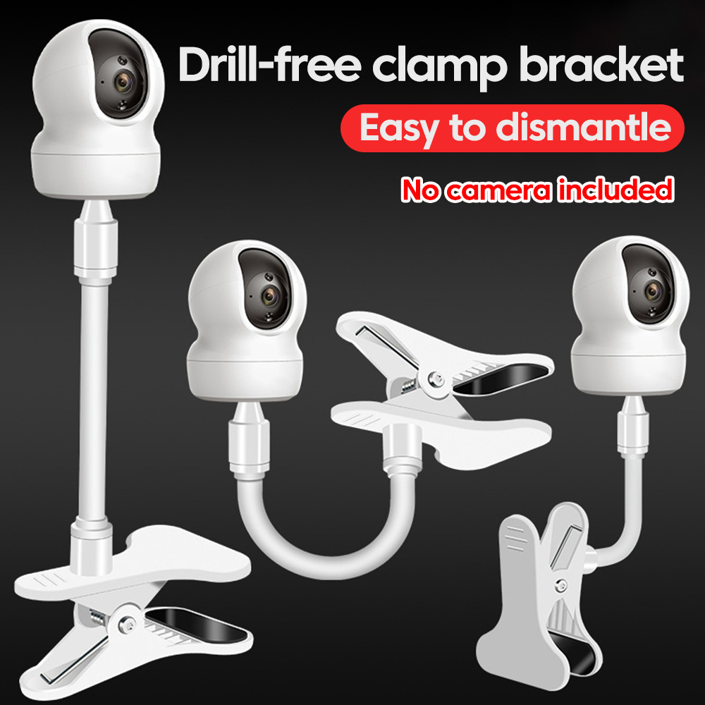 Webcam Stand Clip - Suporte de Câmera Portátil Flexível com