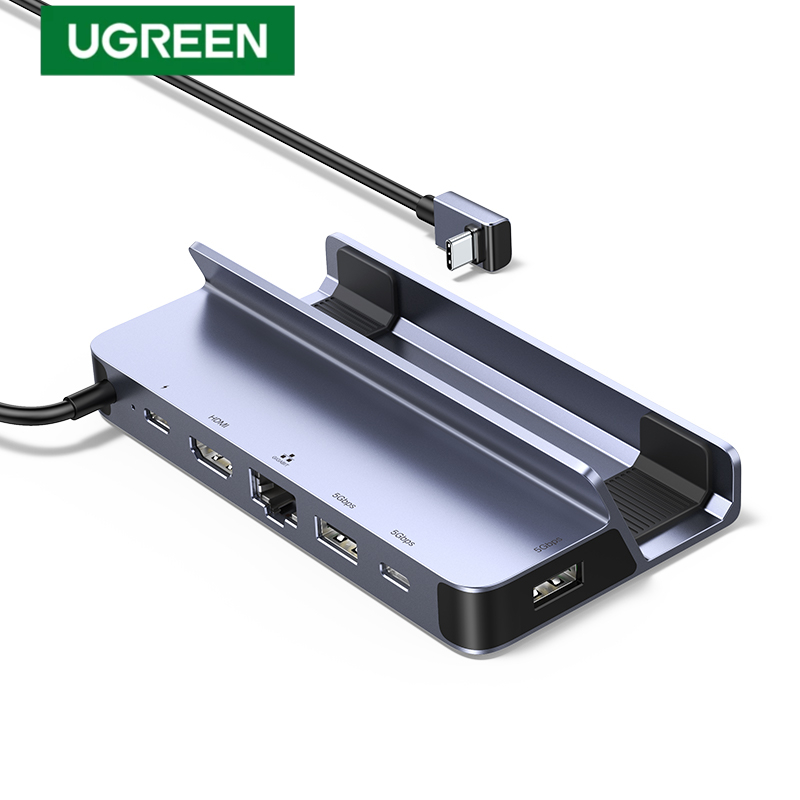 Docking Station Usb C - UGREEN Steam Deck Dock 6-em-1 USB