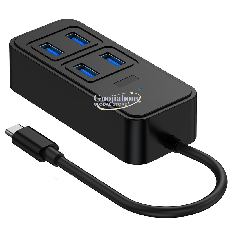 Docking Station Usb C - Hub USB 3.0 transfronteiriço, adaptador de