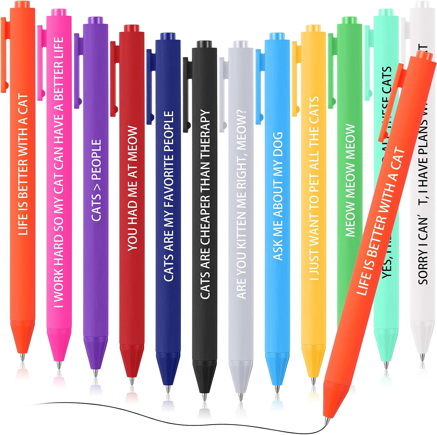 Office Tech Gifts - Canetas Divertidas Sayglossy com Tema de