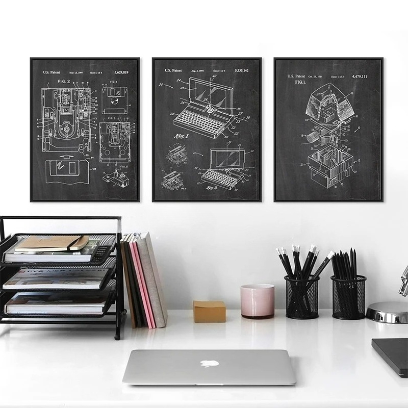 Conjunto de 6 Peças de Arte de - Office Tech Room avaliação e preço
