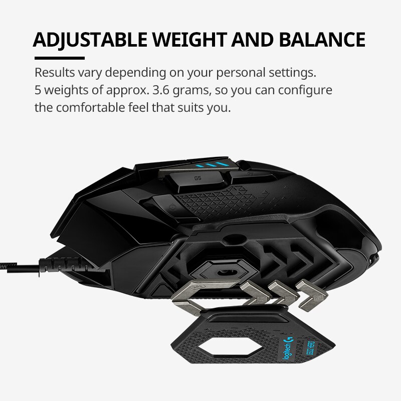 Logitech G502hero Master Wired - Logitech Mouse G502 avaliação e preço