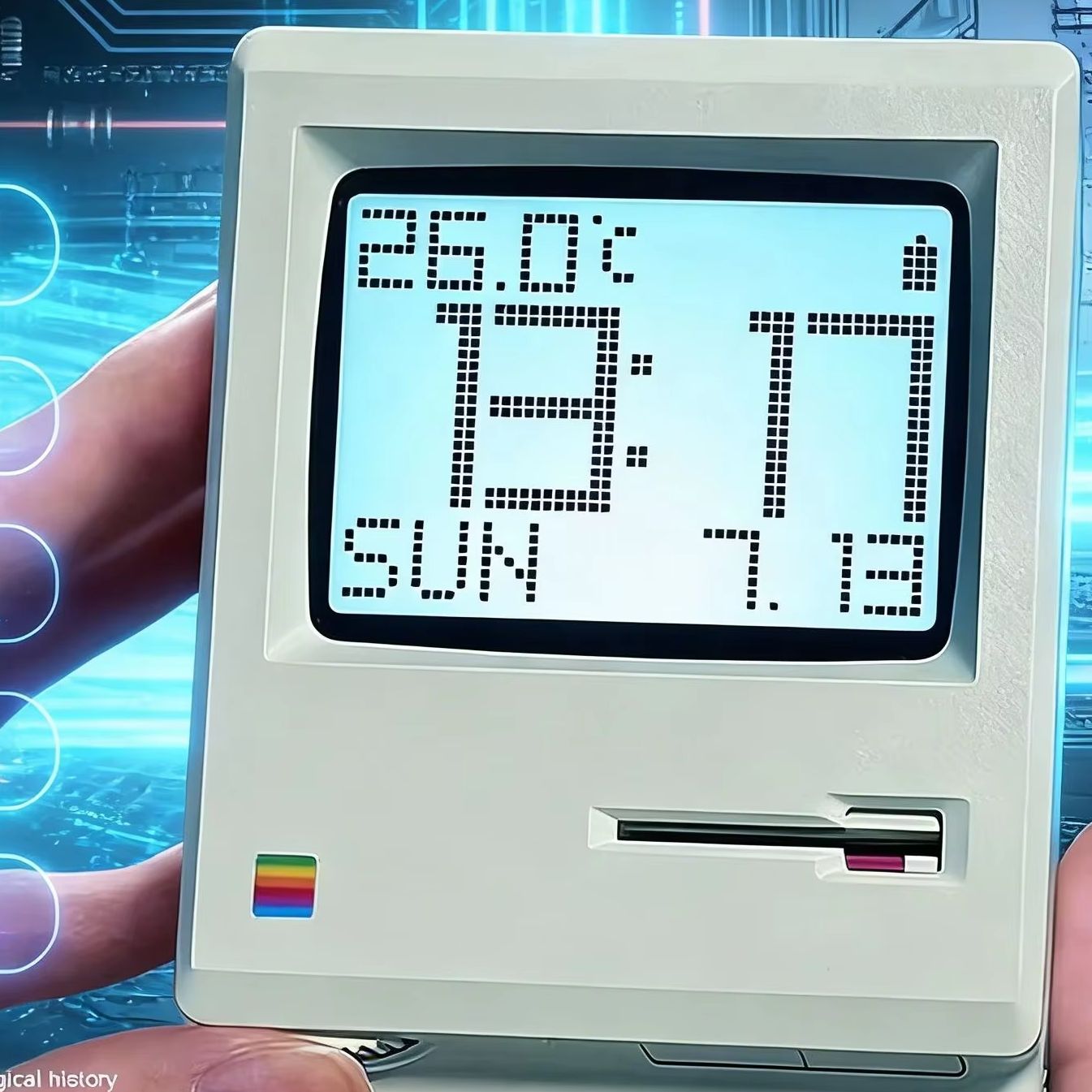 Retro nostálgico maclock despe - Office Tech Gifts avaliação e preço