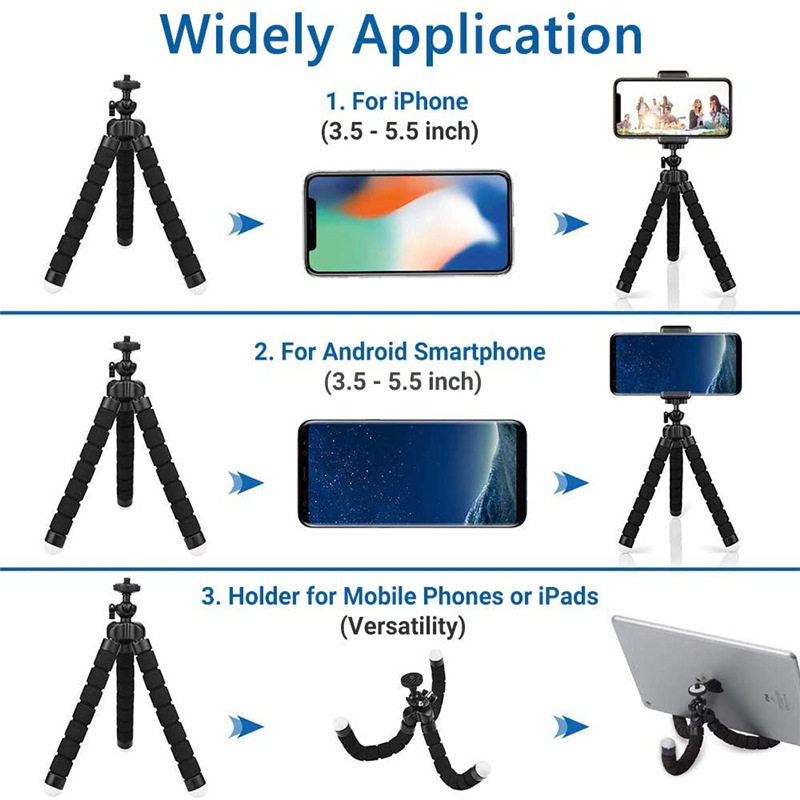 Mini Tripé Universal Octopus c - Webcam Stand Clip avaliação e preço