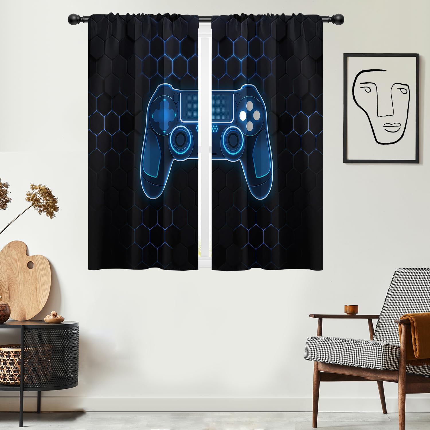 Cortinas de Luxo para Jogos co - Office Tech Room avaliação e preço
