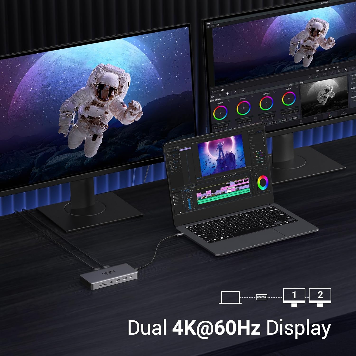 UGREEN Revodok Pro 211 Estação - Docking Station Usb C avaliação e preço