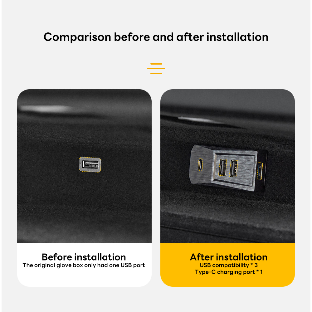 Hub USB para Porta-Luvas 2026  - Docking Station Usb C avaliação e preço